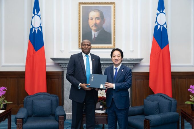 Prime Minister Russell Mmiso Dlamini held bilateral talks with Taiwan President Lai Ching-te yesterday. The prime minister also delivered a keynote address on His Majesty’s behalf at the Ketagelan Forum in Taipei, Republic of China (Taiwan). (Courtesy pics)