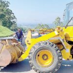 Rehabilitation works on Malagwane Hill. (Pics: Ministry of Public Works and Transport)