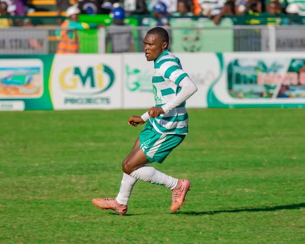 Eswatini international Neliswa 'Tiger' Dlamini scored his fastest goal in Zimbabwe. (Pic: Hardrock FC)