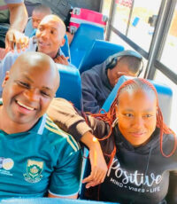 Team Eswatini on the way to Botswana. (Pic: Darts Eswatini)
