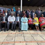 Deputy Prime Minister Thuli Dladla with the high level delegates of the 3rd Conference and Annual General Meeting of the SADC Public Service Commissions Forum at the Royal Villas Hotel and Conference yesterday