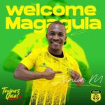 Eswatini international Junior ‘Shisa Gesi’ Magagula scored a brace for AS Maniema Union in their 3-2 pre-season win over FC Les Aigles in the DRC.(AS Maniema Union FB page)