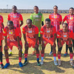 Mbabane Swallows before their game against KaMhlushwa Real Madrid on Saturday.