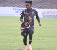 Mbabane Highlanders’ Sphiwe Cele.