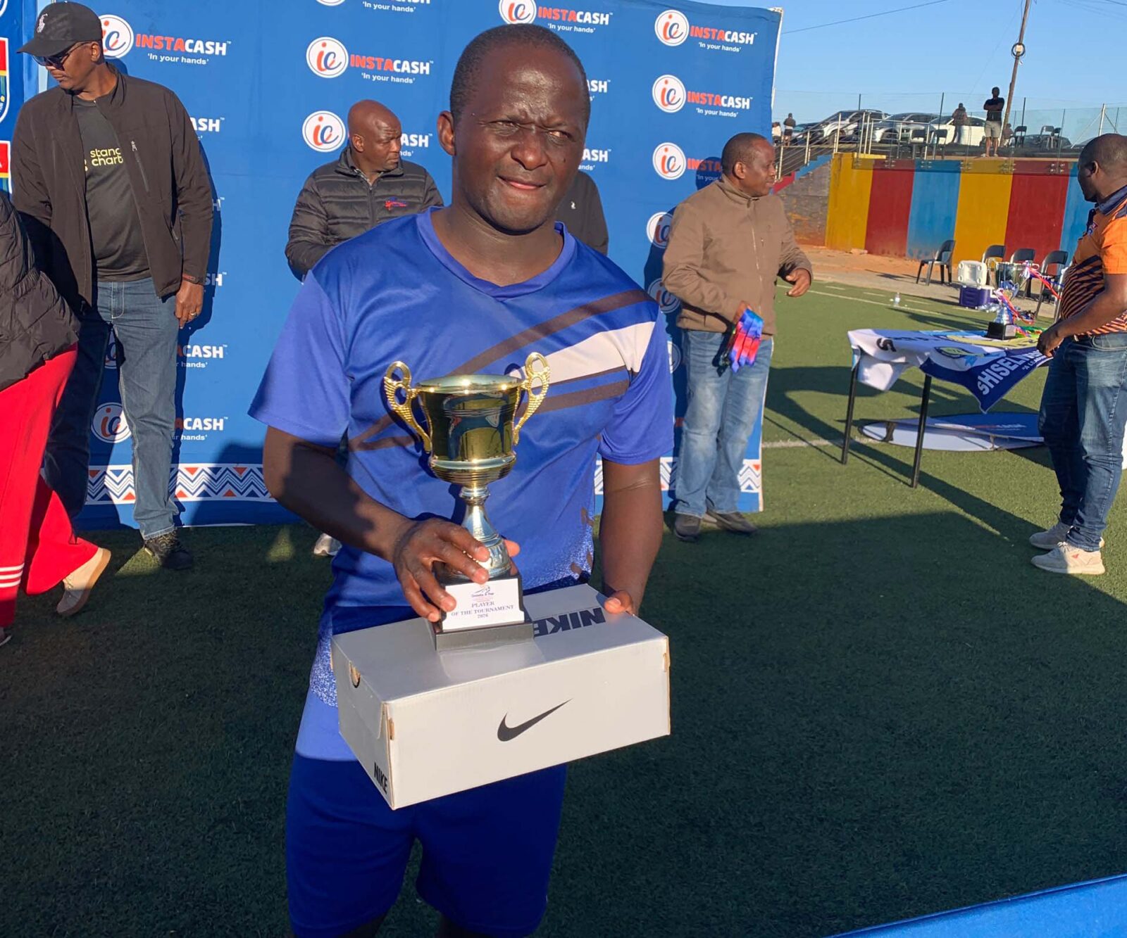 Mbabane Highlanders legend Xolani 'Chocco' Sibandze.(Pic:Sanele Jele)