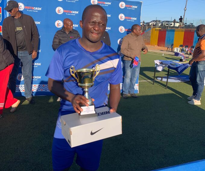 Mbabane Highlanders legend Xolani 'Chocco' Sibandze.(Pic:Sanele Jele)