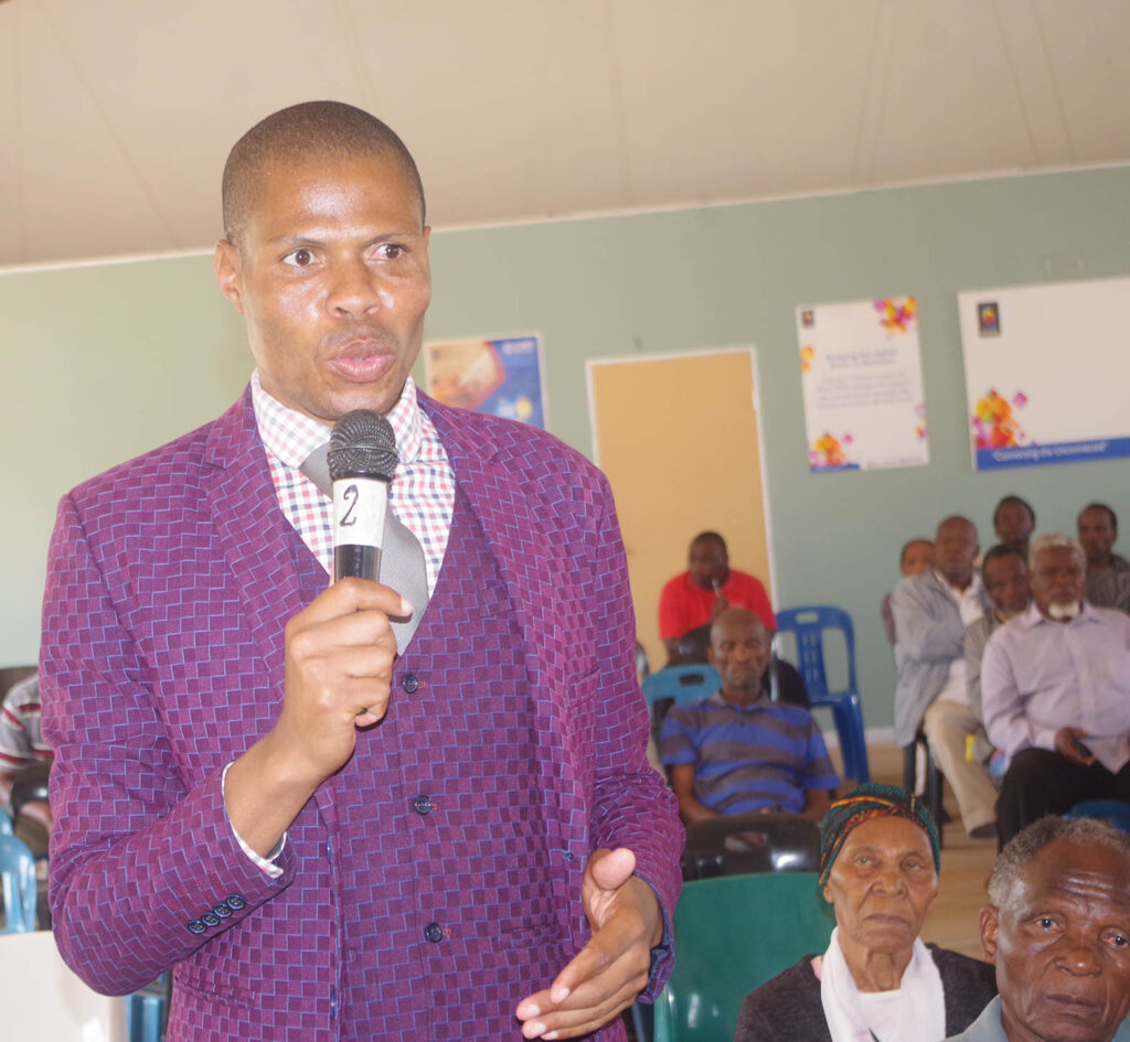 Wandile Dlamini cautioned that the issue of chief codes should be carefully looked into without a rush as some voters comes from areas without chiefs.