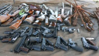 REPS seized 58 illegal firearms and 509 live rounds.