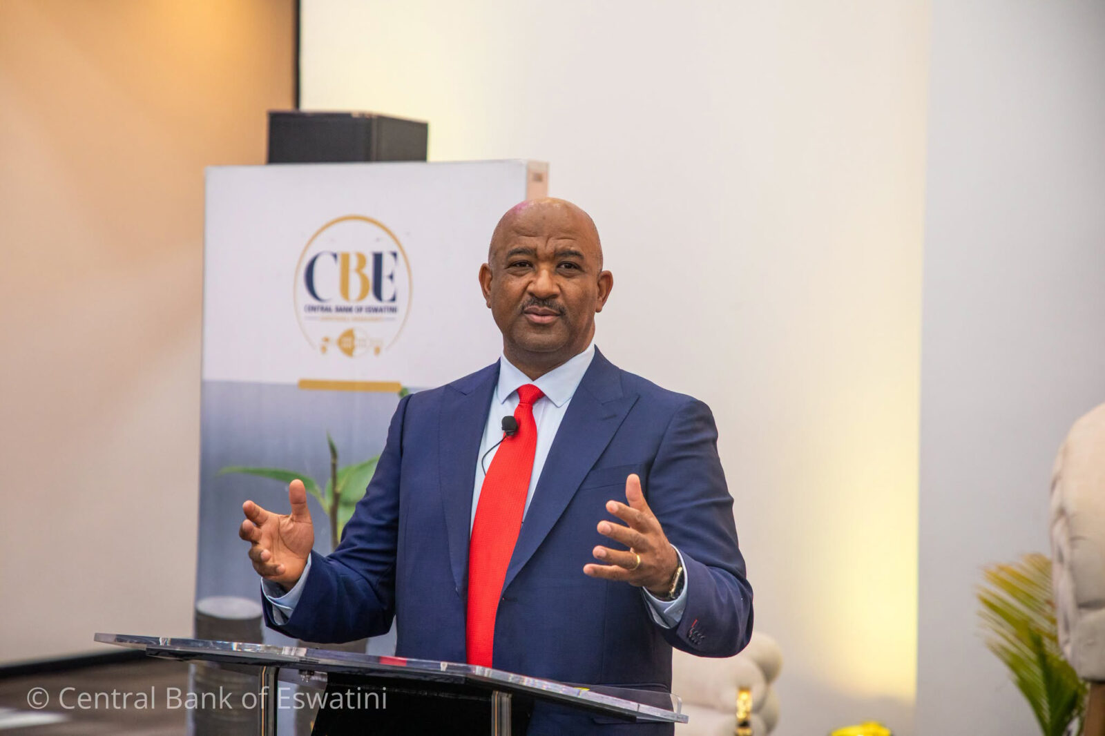 CBE Governor Dr Phil Mnisi.