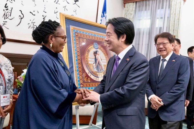 Republic of China (Taiwan) President Lai Ching-te met with Deputy Prime Minister Thulisile Dladla.
