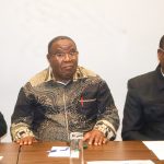 Senator Isaac Magagula making submissions during the workshop.