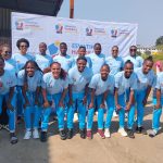 Team Eswatini pose for a group picture after representing the country at the IHF Nations Trophy Zone VI in Zambia.(Supplied)