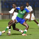Eswatini Under-20s in action in the ongoing CAF tournament in Mozambique. (Pic: COSAFA)