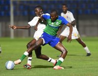 Eswatini Under-20s in action in the ongoing CAF tournament in Mozambique. (Pic: COSAFA)