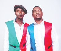 Darren (L) alongside Bongiswa.
