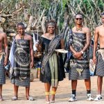 Mbabane Highlanders AM President Shauwn ‘MaMkhize’ Mkhize led the team's Heritage Day celebrations at Mantenga Cultural Village. (Pics: Mbabane Highlanders AM Facebook)