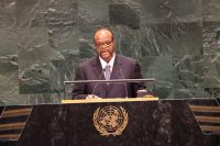 His Majesty King Mswati III Addressing the 81st UN General Assembly.