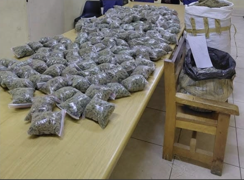 Some of the dagga that was seized (pic: SAPS)