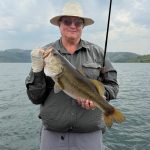 Peter McCullough displays his 3.545kg winning catch after triumphing in the Maguga Cash Challenge. (Pic: Sanele Jele)
