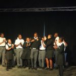 Swazi National High School on the stage