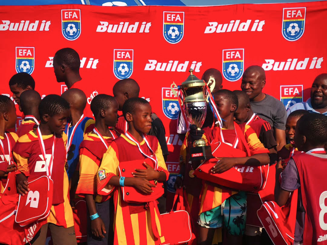 Taster FC defied the odds to win the Build it EFA Siphofaneni Under-13 Championship held at Siphofaneni Sports Ground. (Pic: EFA)