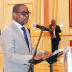 Hhukwini Member of Parliament and former newspaper editor Alec Lushaba took on the prestigious responsibility during he 2026 Entrepreneur of the Year Awards on Wednesday evening. (Pic: Nhlanganiso Mkhonta)