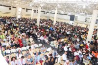 Some of the more than 3 000 people who attended the closing day of the first 2026 Jehovah’s Witnesses’ ‘Eternal Happiness’ Convention at Mavuso Trade and Exhibition Centre yesterday. (All pics courtesy)
