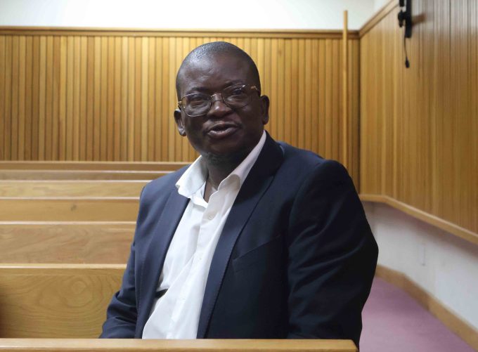 Mashumi Shongwe, who has been charged with the murder of his wife, appeared in court yesterday for the start of his trial. (Pics: Kwanele Dlamini)
