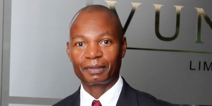 Vunani Group Chief Executive Officer Ethan Dube. (File pics)