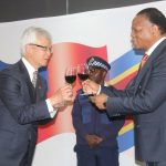 Taiwan’s Chargé d’Affaires, Ching-lin Tsuei and Minister for Natural Resources and Energy, Prince Lonkhokhela who represented His Majesty King Mswati III at the event.
