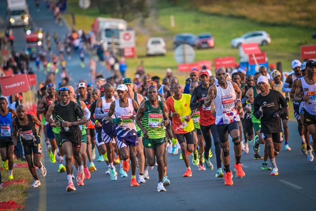 Eswatini local long-distance runners face heartbreak as Comrades Marathon organisers confirmed all 2027 places have been fully allocated. (Pic: Modern Athlete)