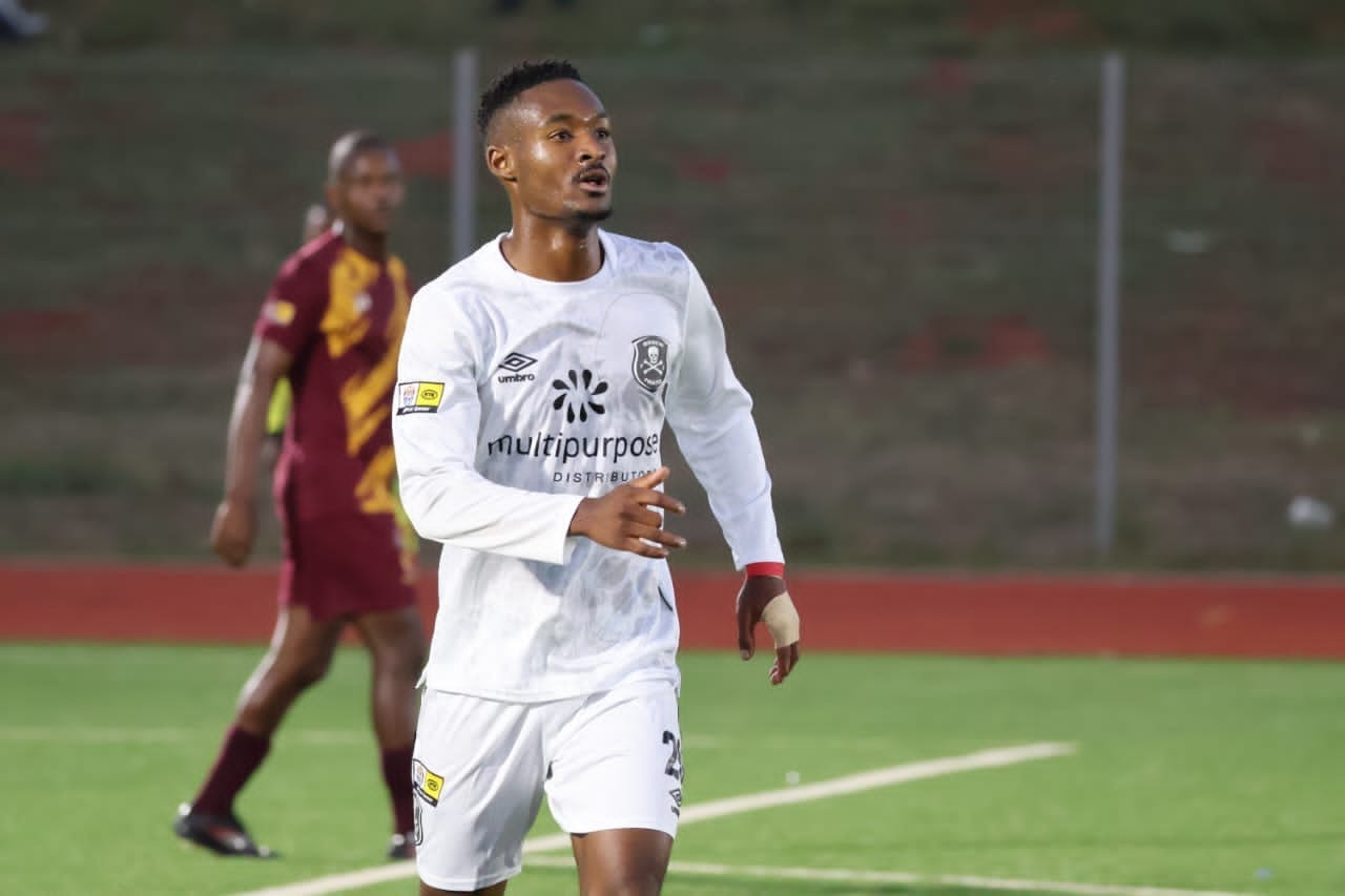 Moneni Pirates new signee and Soweto giants Orlando Pirates product Reggy Williams.