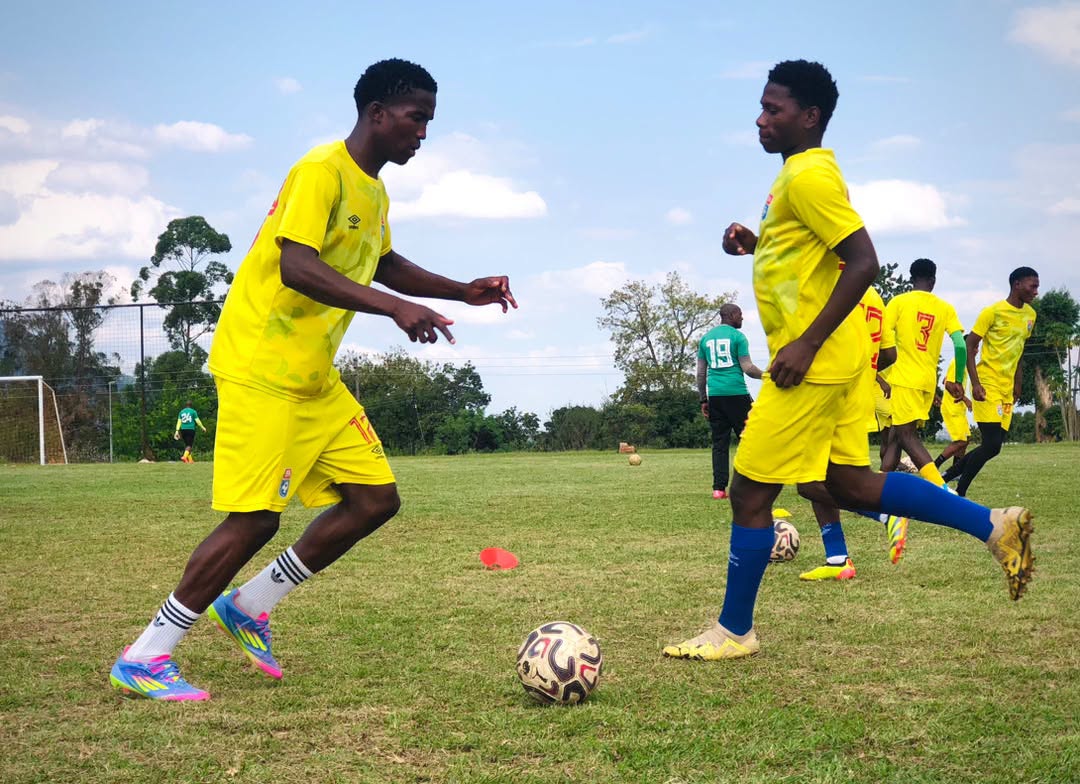 National U-23 players during one of their training sessions.