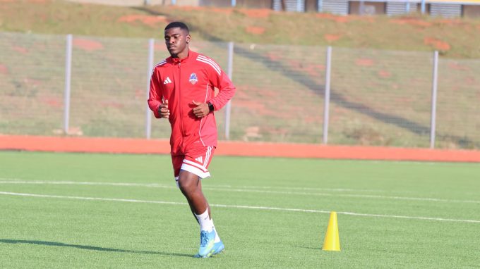Eswatini international and Zimbabwean ambitious side Scottland full-back Kwakhe 'Stopper' Thwala is set to continue with his CAF campaign jouney. (Pic:Ntombikayise Gwebu/Times of Eswatini)
