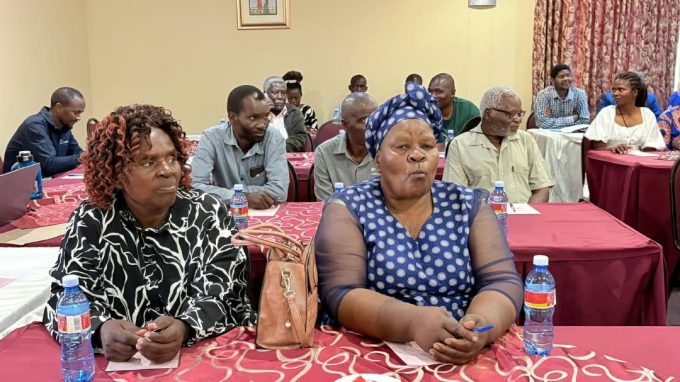 Some of the Tobacco Farmers following the proceedings of the consultative meeting.