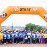 Runners at the start line of the 2025 Imbube Marathon in Lobamba. (Pic: Imbube Marathon)