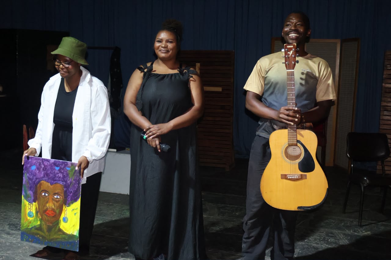 The casting team, from L-R Sibonisiwe Dlamini, Zandile Malinga and Samkelo Dlamini.