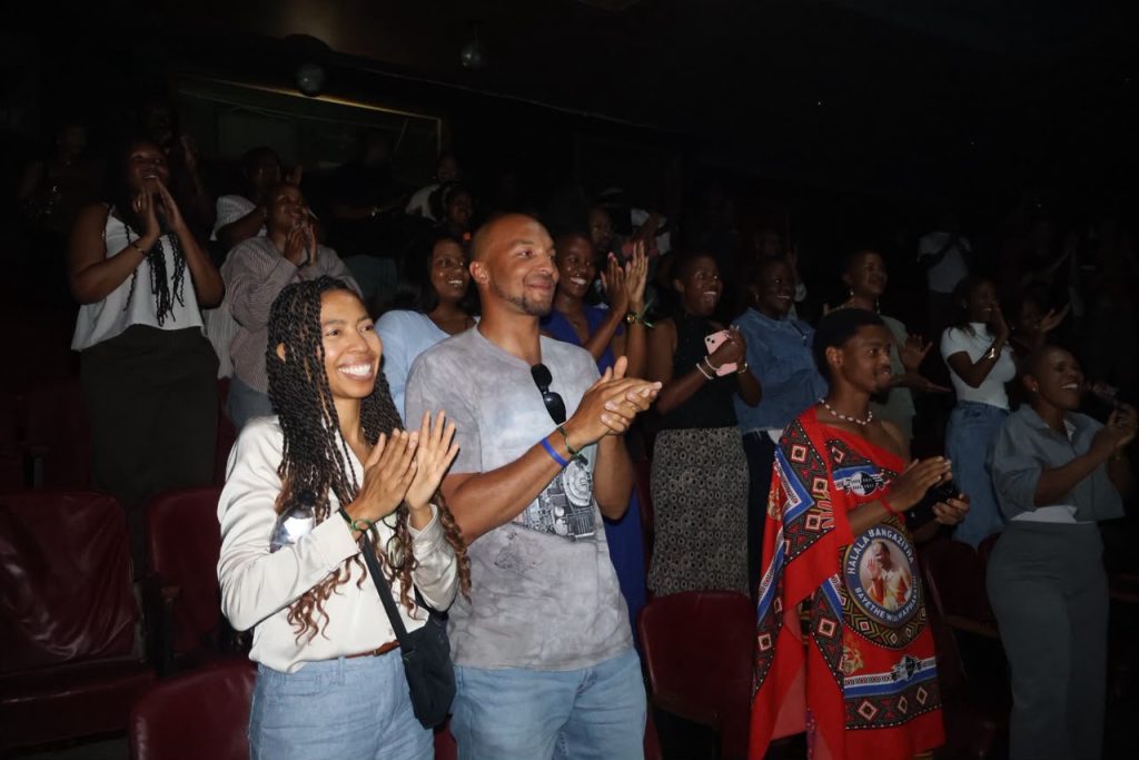 The attendees excited for the raw talent they had witnessed from the team after the play