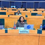 Minister for Foreign Affairs and International Cooperation Pholile Shakantu.