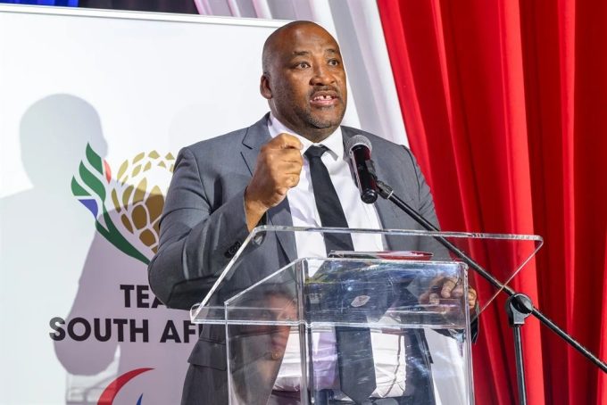 South Africa's Minister of Sports, Arts and Culture Gayton McKenzie. (Pic: News24)