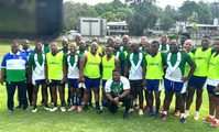 Likotola are ready for tomorrow's game against Eswatini. (Pic: Federation of Lesotho Rugby)