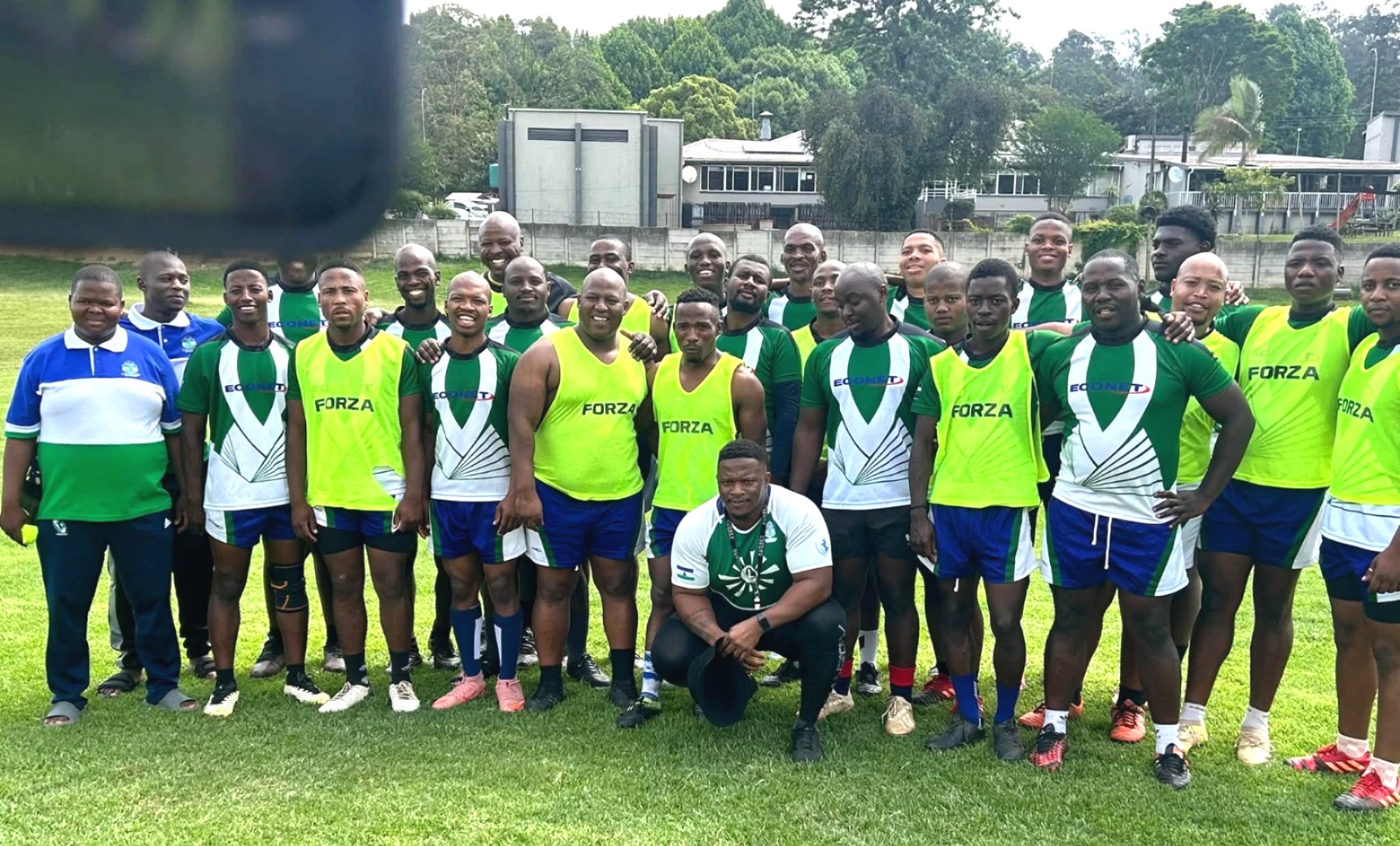 Likotola are ready for tomorrow's game against Eswatini. (Pic: Federation of Lesotho Rugby)