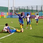 The national Under-15 players in training at Azerbaijan. (Pic: Eswatini Football Association)