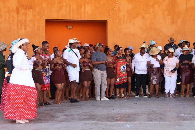 Eswatini Parliamentarians joined the Thaba-Bosiu Cultural Dance Group for a dance on Saturday.