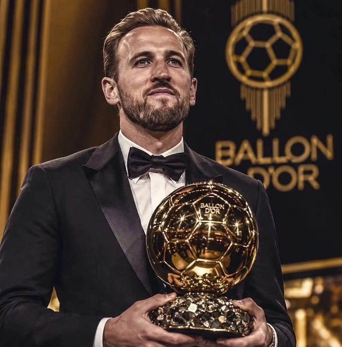 Harry Kane, the 2026 Ballon d’Or winner, whose triumph comes as Eswatini misses out on a place in the voting jury due to its FIFA ranking. (Supplied)