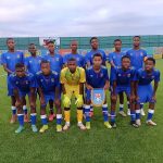 Eswatini U-15 players before their match against Palestine. (Pic: Eswatini Football Association)