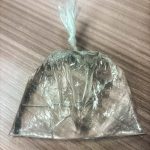 The sachet of the dontonto that being sold illegal at E10 at the Mbabane Market. (Pic:Mnelisi Dlamini)
